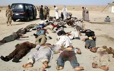 کشتار برادران شیعه که در عراق به دست داعش افتادن.......خد