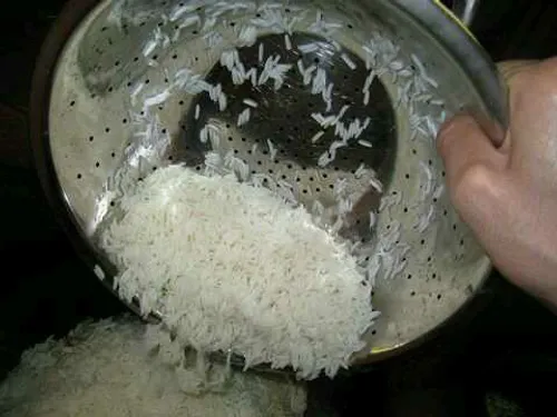 برنج آبکش چاق نمیکند⁉ ️