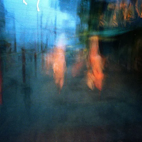 Women walk to the Ganges river in the early morning in Va