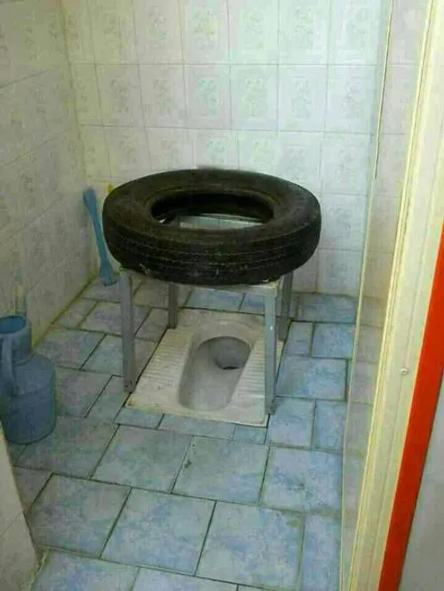 توالت فرنگی ایرانی