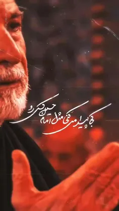 کجا پیدا می‌کنی مثلِ امام حسین کسی ‌رو؟❤