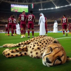 و متاسفانه ایران در مقابل قطر باخت