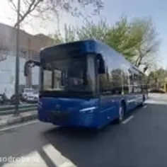 اولین اتوبوس برقی ایران.ساخت شرکت مپنا