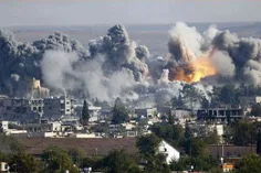 بمباران شهر کرد نشین عفرین توسط ارتش فاشیست ترکیه