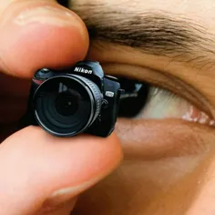 کوچکترین #دوربین دنیا با وزن 11 گرم تولید Nikon است. این 