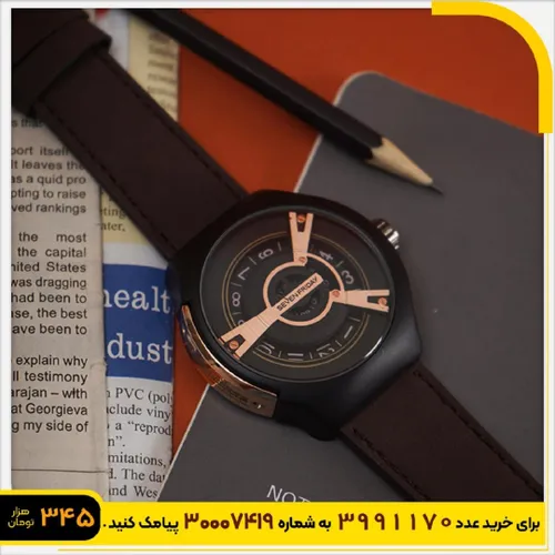 🏆ساعت sevenfriday مشکی طلایی مدل Ratio