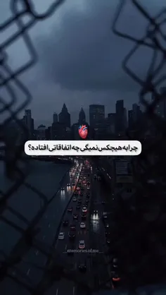 برای هیچکس مهم نیست...🙂