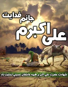 جان ناقابلم فدای #علی_اکبر_حسین