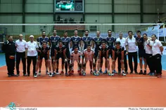 تیم والیبال بانک سرمایه نماینده ایران در مسابقات قهرمانی 