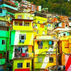 شهرهایی که #رنگارنگ ترین خانه های جهان را دارند! #جهانگرد