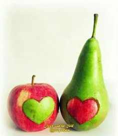 🔴 برای مناسبت های خاص میوه رو عاشقانه تزیین کن❤ ️