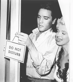 Marilyn Monroe and Elvis Presley.