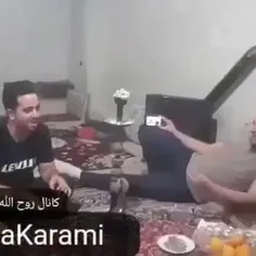 روح الله ناز نفست داش روح الله رو ببینید 🥺