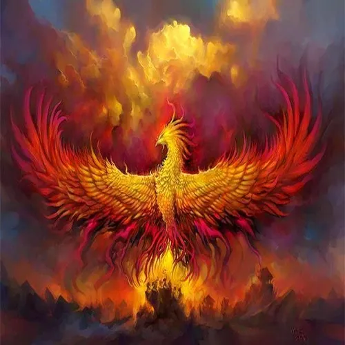 قُقنوس (Phoenix) پرندهٔ مقدس افسانه ایست که در اساطیر ایر