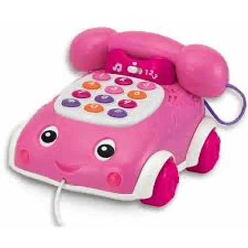 تلفن اسباب بازی ماشین کودکان دخترونه کودکانه صورتی خوشگل