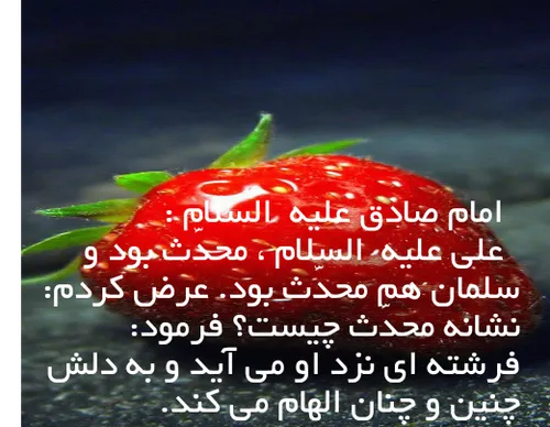 امام صادق علیه السلام :