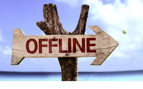 فعلا offline