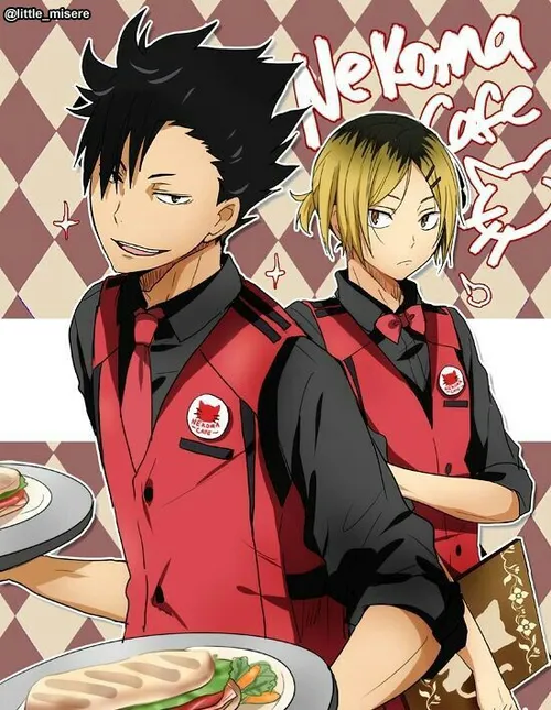 آشپزخانه کوروساما😍 😅 😅 haikyuu kuroo kenma