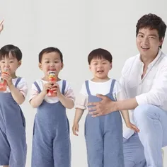 سونگ ایل گوک بازیگر جومونگ، سه تا پسر داره(سه قلو) به اسم
