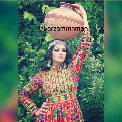 لباس سنتی افغانستان