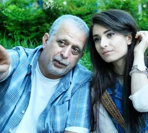 کامران ملک مطیعی و دخترش