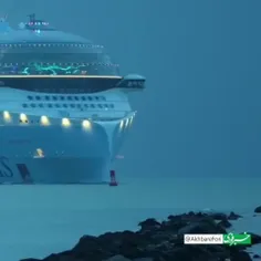ابعاد عجیب یک کشتی کروز!