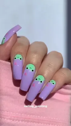 💅ایده‌ی دیزاین ناخن.💅