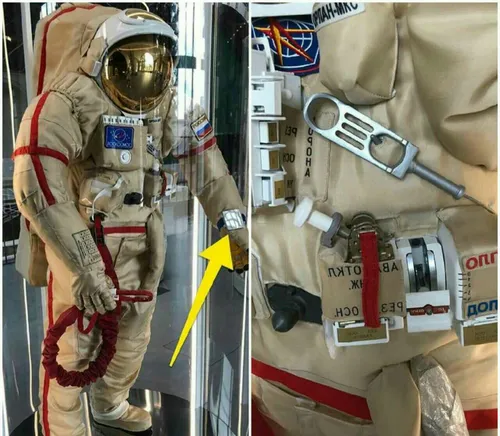آیا میدونین که دلیل وجود آینه بر روی آستین لباس فضانوردان