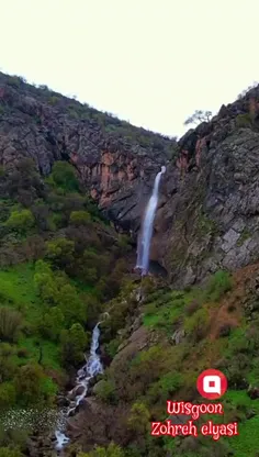 *زیباترین آبشار کردستان