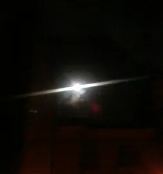 منظره ماه از پنجره اتاقم