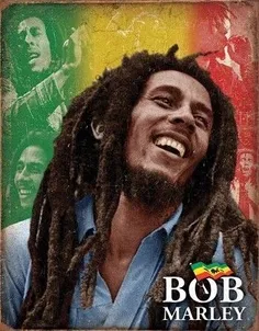 bob marley خواننده معروف.روحش شاد