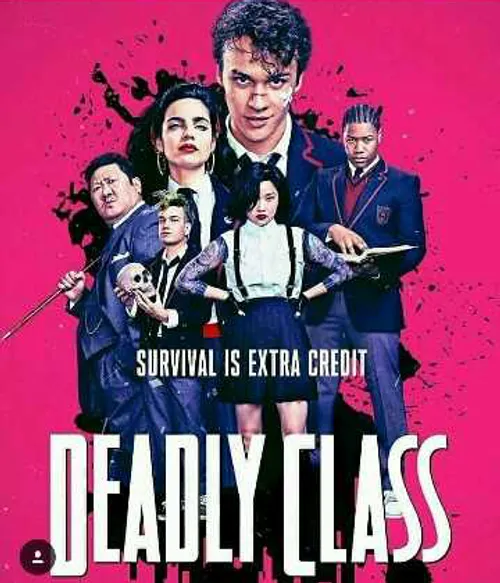 سریال deadly class که چند روز پیش توسط syfy کنسل شده بود 