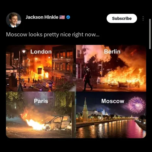 تفاوت این شب های موسکو، پاریس، لندن و برلین از دید خبرنگا
