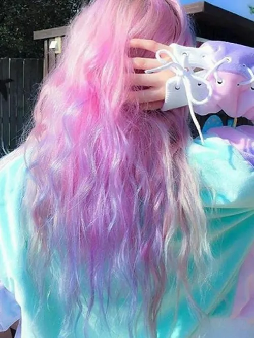 unicorn pink blue girl luxury