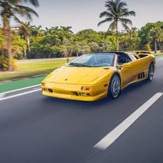 1998 Lamborghini Diablo Roadster, a Miami Essential. @wea