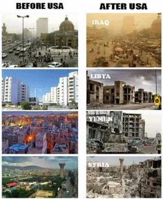 قبل و بعد از آمریکا