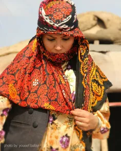 زن عشایر قره داغ در آذربایجان شرقی 