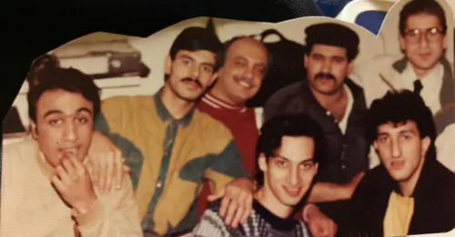 عکس زیرخاکی از رضا عطاران و بازیگران طنز 25 سال قبل