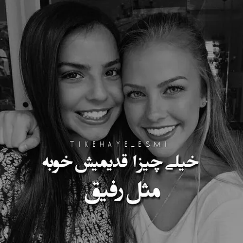 رفیق دارین؟اسمشو بگید=]✨ ❤ ️