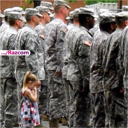 وقتی پدر این دختر به مدت 2 سال قرار بود عازم سربازی بشه د