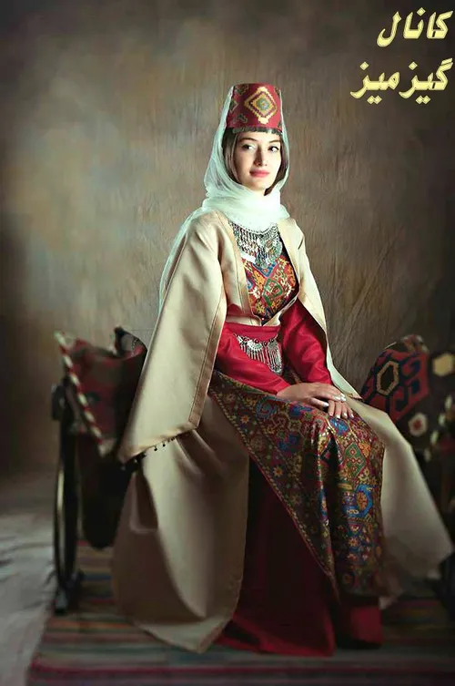 عروس زیبای ارمنی در لباس سنتی😍