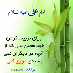 #امام علی علیه السلام: