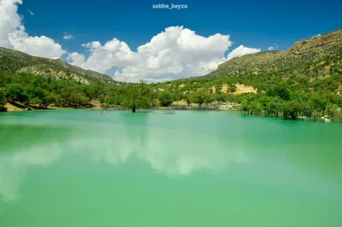 اینم از منظره زیبای شهرستانمون.... بهشتی برا خودش...