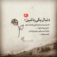 خسته ام کاش کسی حال مرا میفهمید .......