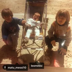 عکسِ بچگی هایِ کینگ که برادرش در اینستاگرامش منتشر کرده😂 