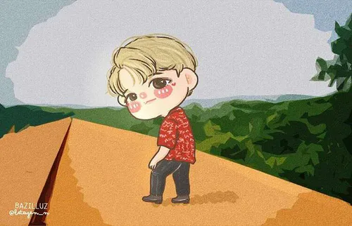 فن آرت دو پست قبل ....🙊 🙈 fanart baekhun exo