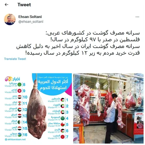 در حالی برخی اخبار از افزایش قیمت گوشت تا 300هزار تومان د