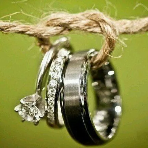 حلقه های منو عشق آینده ام 😍 😄 🙈 😜