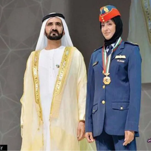 «مریم منصوری» یکی از برجسته ترین خلبانان نیروی هوایی ارتش
