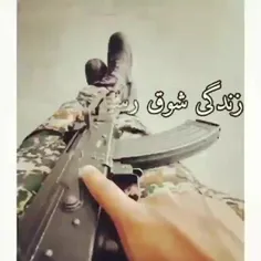 زندگی شوق رسیدن به همان پروازیست ک شهادت نام دارد